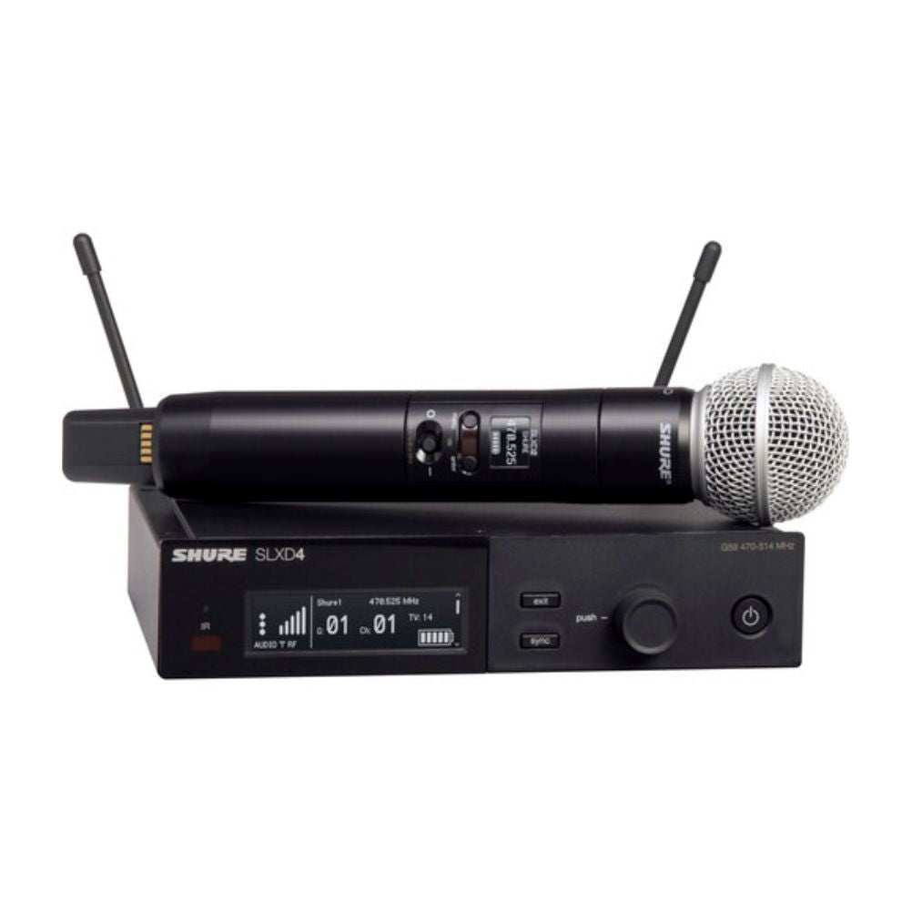 Shure SLXD24/SM58 – Station Vibration