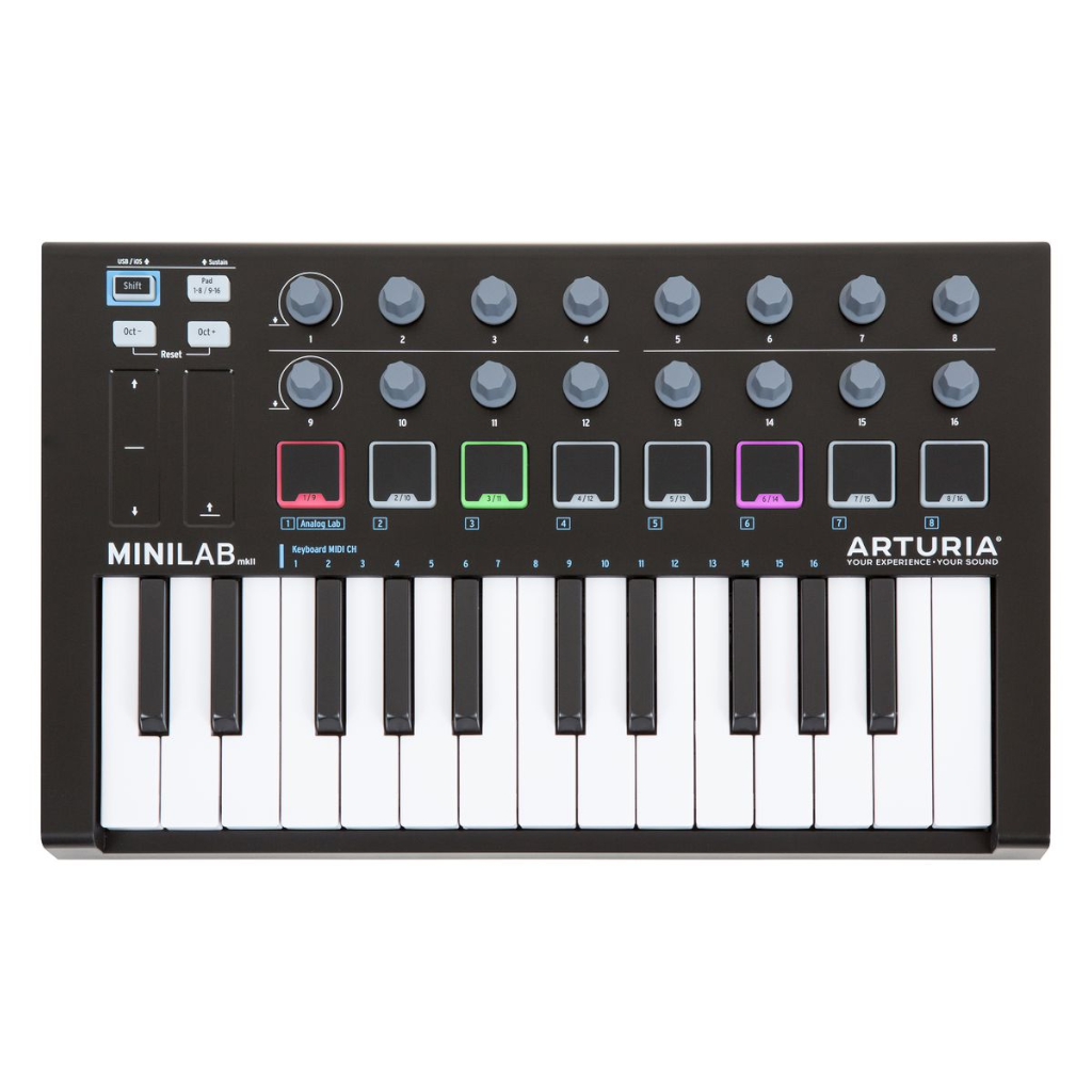 Arturia MiniLab MkII Midi Controller - Black Editon – Station