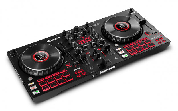 Numark Mixtrack Platinum FX - 4-Deck Advanced DJ Controller with