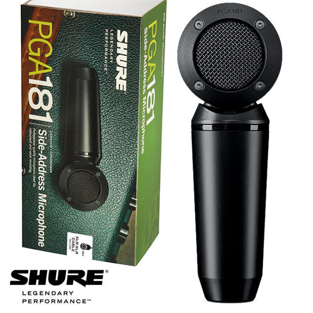 Shure PGA181 - Cardioid Condenser Microphone – Station Vibration