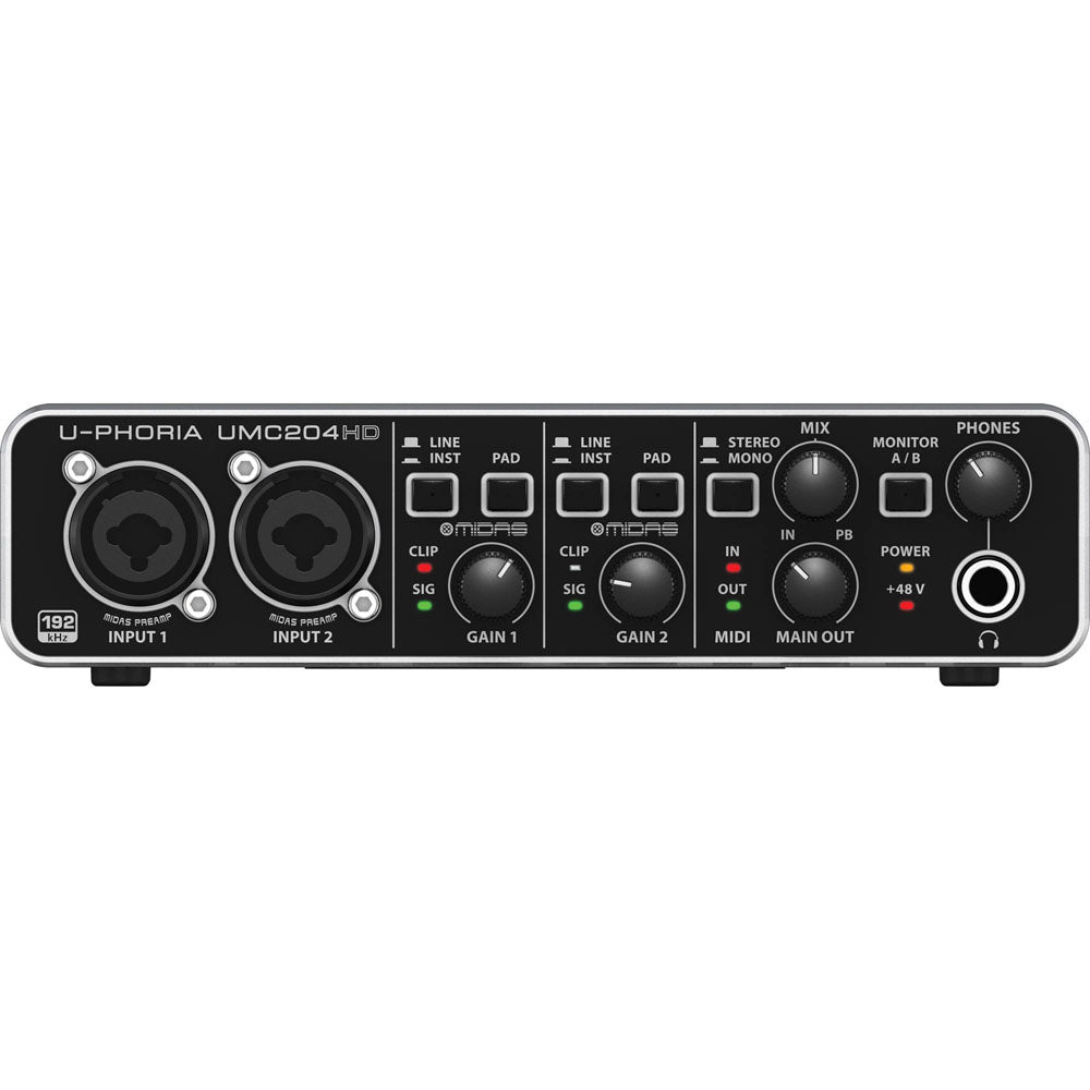 DTM・DAW behringer U-PHORIA UMC204HD Behringer UMC204HD – Station Vibration