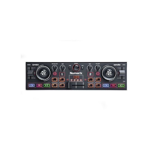 Numark DJ2GO2 - Pocket DJ Controller with Audio Interface - Open Box