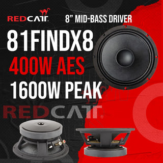 Redcatt 81FINDX8 -8 Inch Loose Speaker