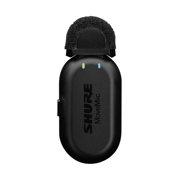 Shure MoveMic One - Single-Channel Wireless Lavalier Microphone ...