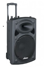 LANE TMA-1015 - Battery Powered Portable PA Speaker with Bluetooth & 2 Cordless Mics