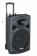 LANE TMA-1015 - Battery Powered Portable PA Speaker with Bluetooth & 2 Cordless Mics