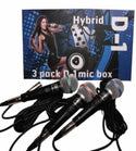 Hybrid D1 3-Pack (3-Pack Mic Set)