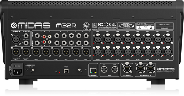 Midas M32R | Station Vibration
