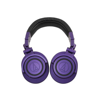Audio-Technica ATH-M50XBTPB Limited Edition - Wireless Bluetooth Over-Ear Headphones (Purple/Black))