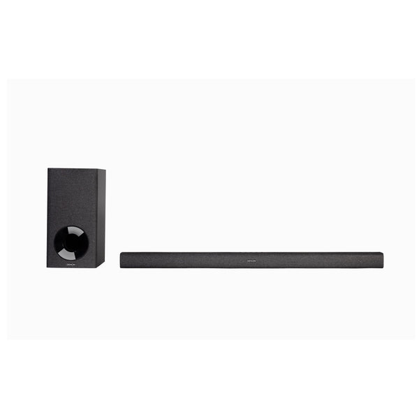 Denon DHTS416 Sound Bar with Wireless Subwoofer and Google Chromecast