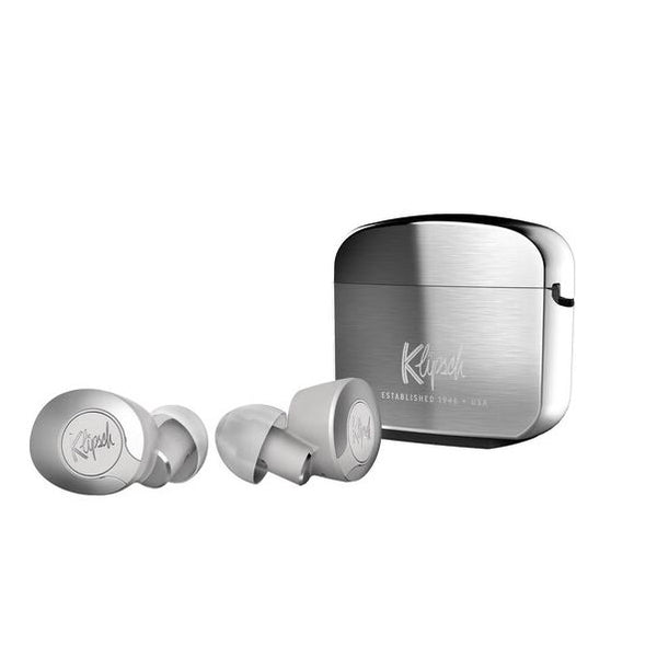 Klipsch T5 II True Wireless ANC Active Noise Canceling Earphones (SILVER)