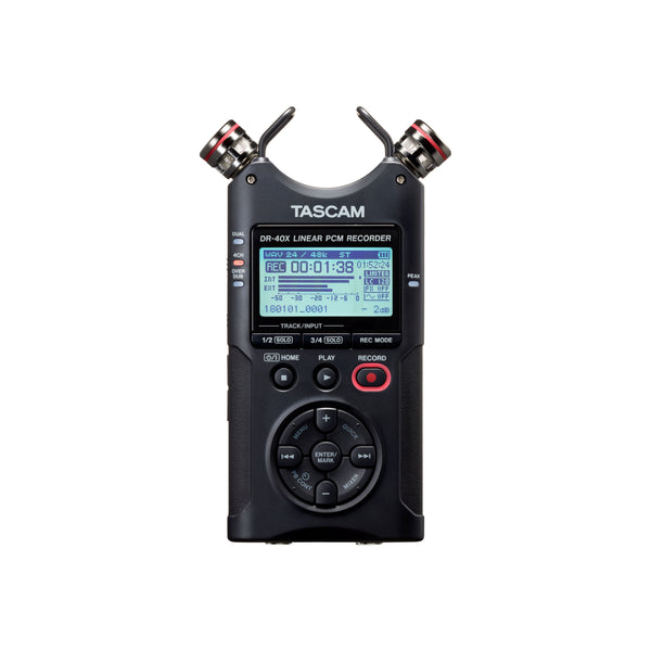 Digital　Audio　Recorder　Audio　DR-40X　USB　Tascam　Station　Track　Four　Interf　and　Vibration