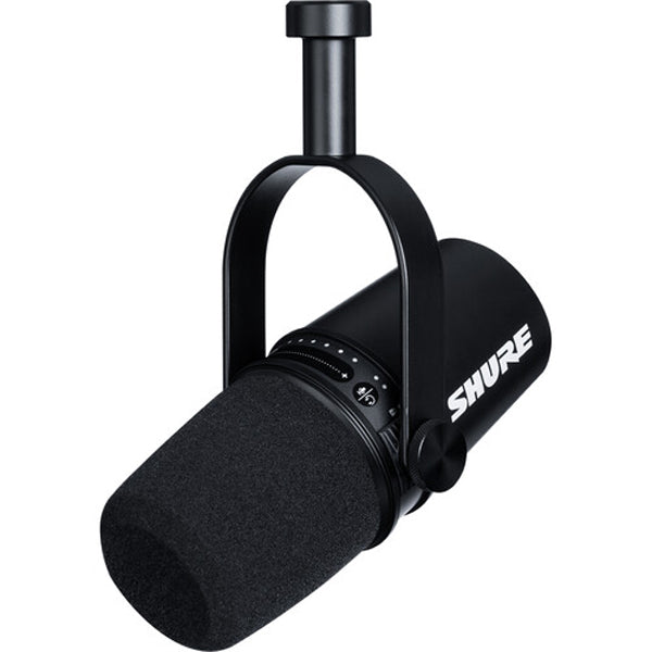 Shure MV7 USB Podcasting Microphone (Black)