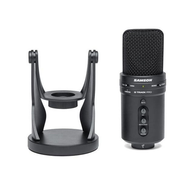 Samson G-Track Pro - Professional USB Microphone with Audio Interface