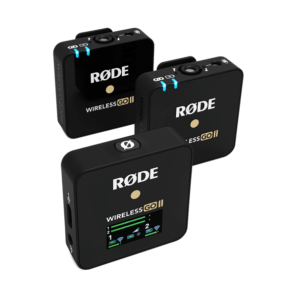 RODE Wireless PRO 2-Person Clip-On Wireless Microphone System/Recorder with  Lavaliers (2.4 GHz) by Rode at B&C Camera