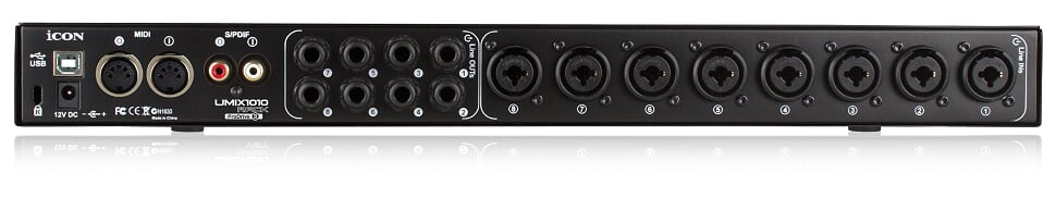 Icon Pro Audio - UMix 1010 (ProDrive III) rack mountable USB 2.0 audio ...