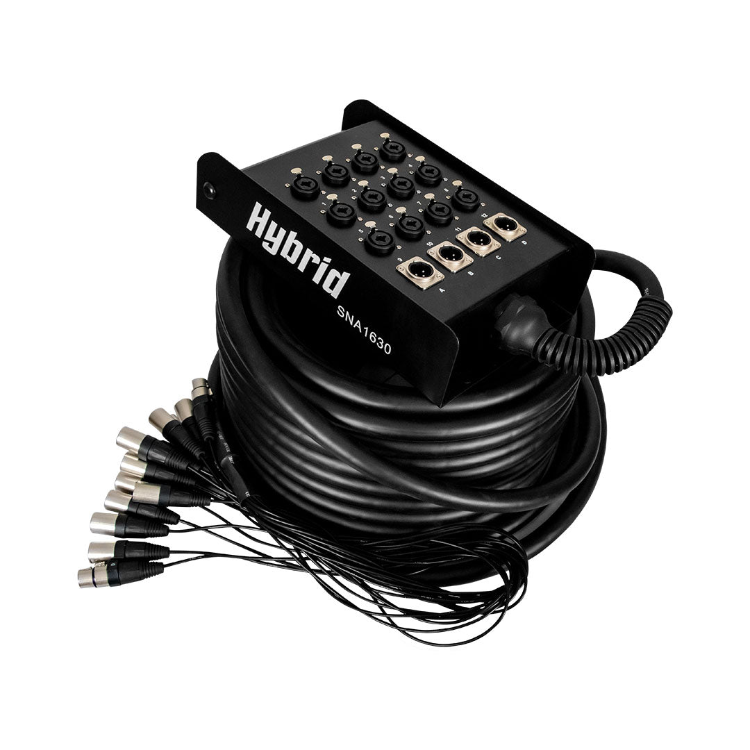 Hybrid SNA1630 Snake Cable (12-Input 4-Return 30M) – Station Vibration