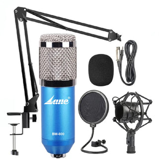 LANE BAM-800 Studio Condenser Microphone Kit (Blue)