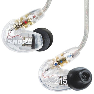 Shure SE215 CL Sound Isolating Earphones - Clear