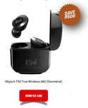 Klipsch T5 II True Wireless ANC Active Noise Canceling Earphones (Gunmetal)